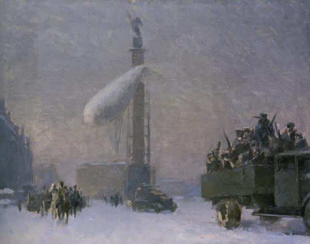 Николаев Я.С. Площадь Урицкого. 1941-1942 Николаев Я.С. Площадь Урицкого. 1941-1942